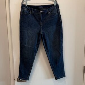 Talbots Dark Blue Ankle Jeans